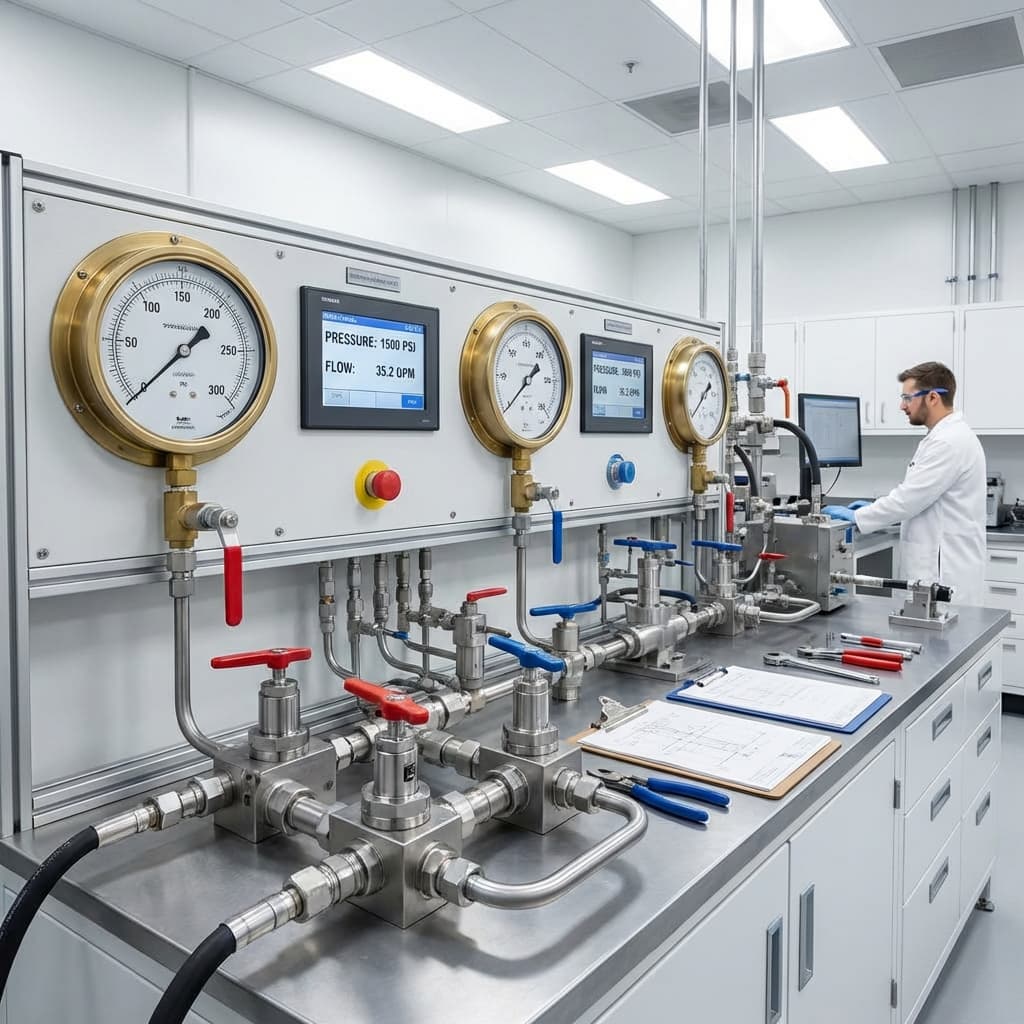 Banco Collaudo Valvole